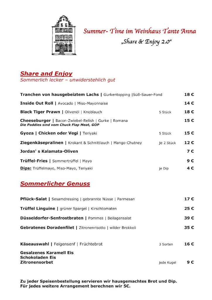 Menü_Weinhaus Tante Anna_Düsseldorf_Bild_1