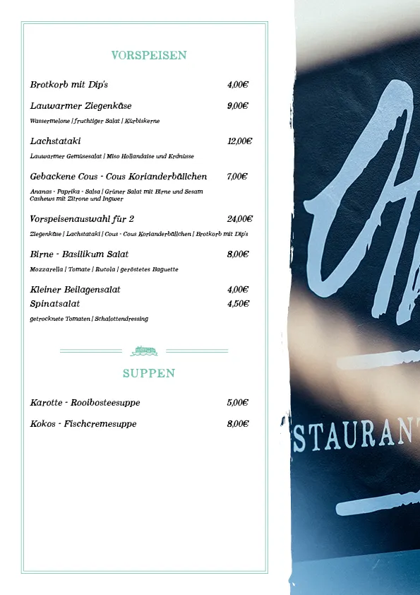 Menu_Otto's Restaurantschiff_Rostock_immagine_2