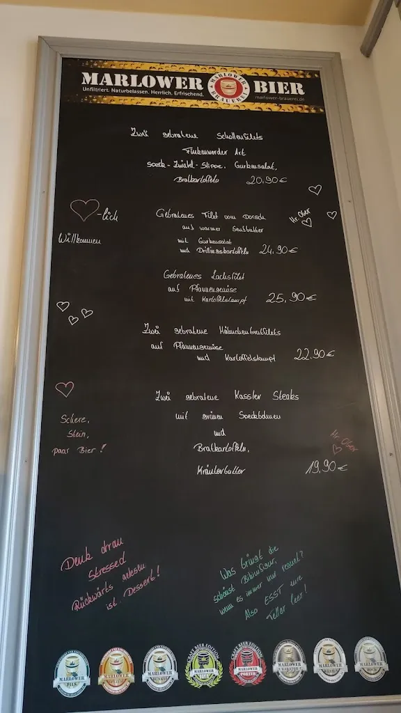 Menu_Hotel und Restaurant Herr Ober_Rostock_immagine_3