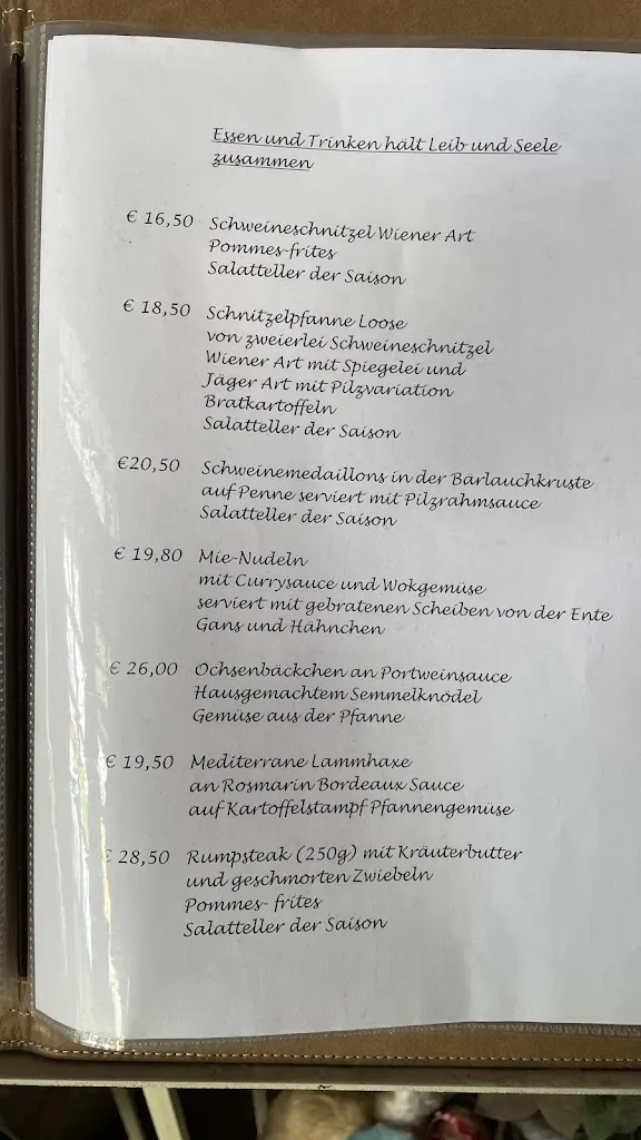 Menu_Waldrestaurant Zur Loose_Salzuflen_image_1