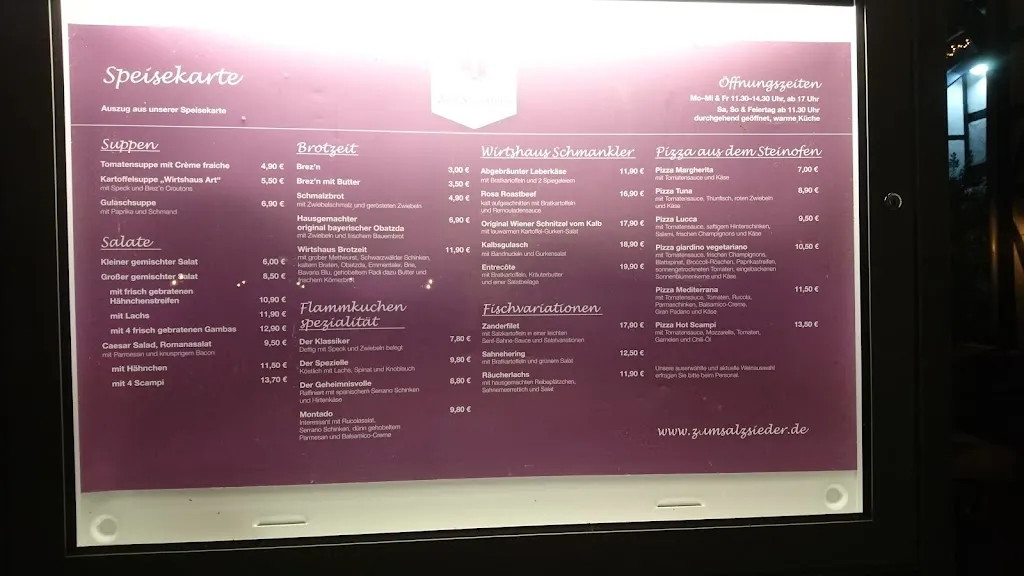 Menu_Wirtshaus Zum Salzsieder_Salzuflen_immagine_4