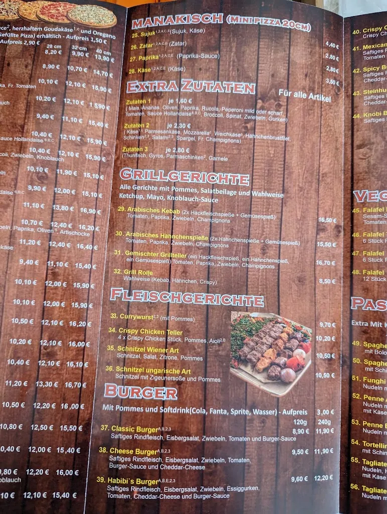 Menu_Habibi Restaurant_Wunstorf_immagine_4