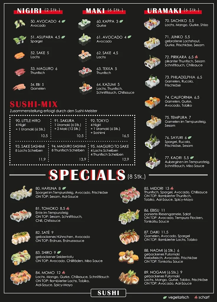 Menu_Little Hiro_Erlangen_image_1