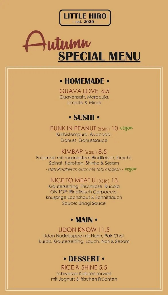 Menu_Little Hiro_Erlangen_image_2