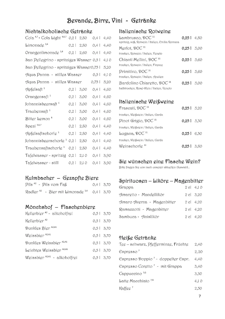 Menu_Ristorante Carpaccio_Erlangen_image_1