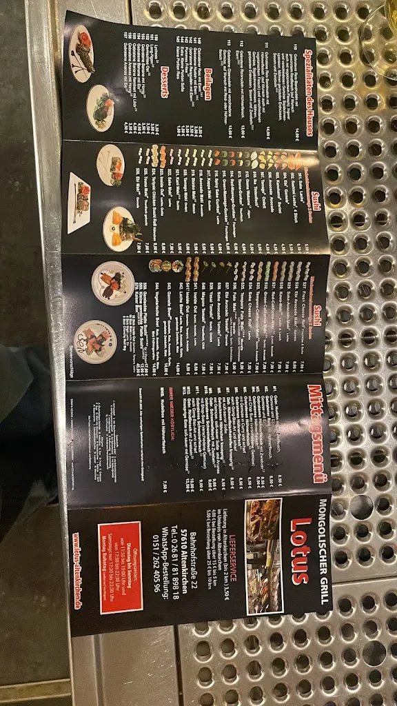 Menu_Lotus Restaurant_Altenkirchen_immagine_2