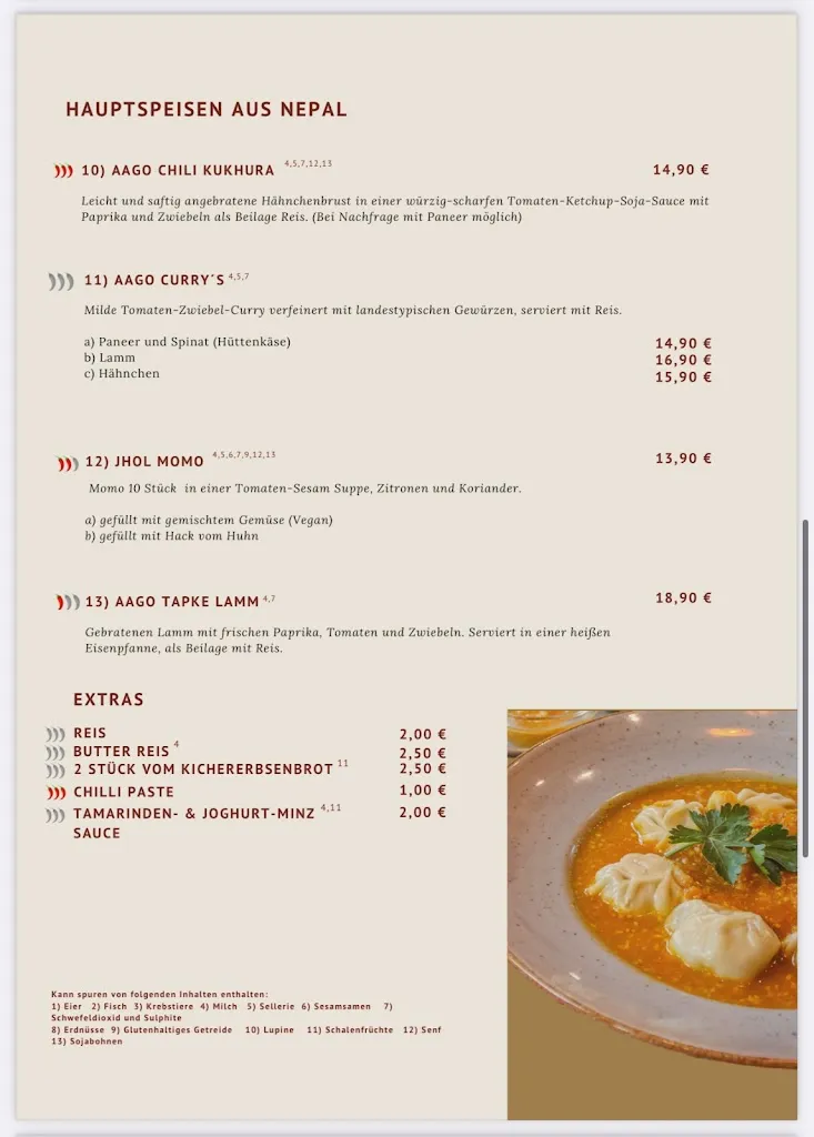 Menu_Im Wiesental, kulinarische Reise nach Nepal_Altenkirchen_immagine_3
