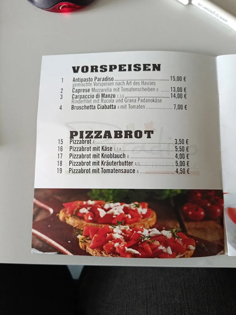Menu_Paradiso Pizzeria Lieferservice_Altenkirchen_image_4