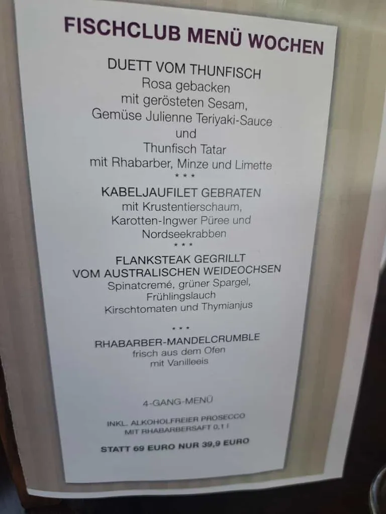 Menu_FISCHclub Blankenese_Hamburg_immagine_3
