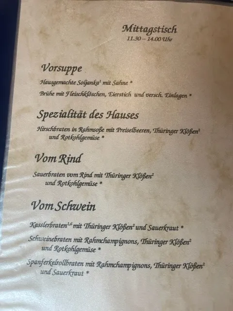 Menu_Gaststätte & Café 
