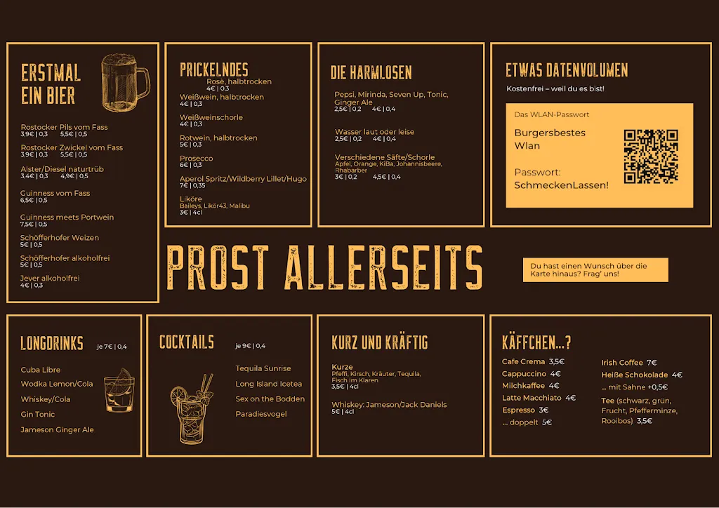 Menu_Restaurant und Bar Vollbarth_Barth_immagine_3