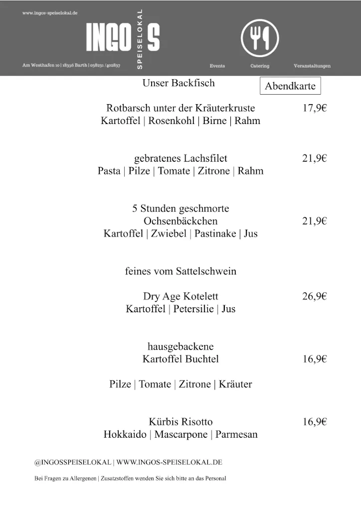 Menu_Ingo's Speiselokal_Barth_image_4