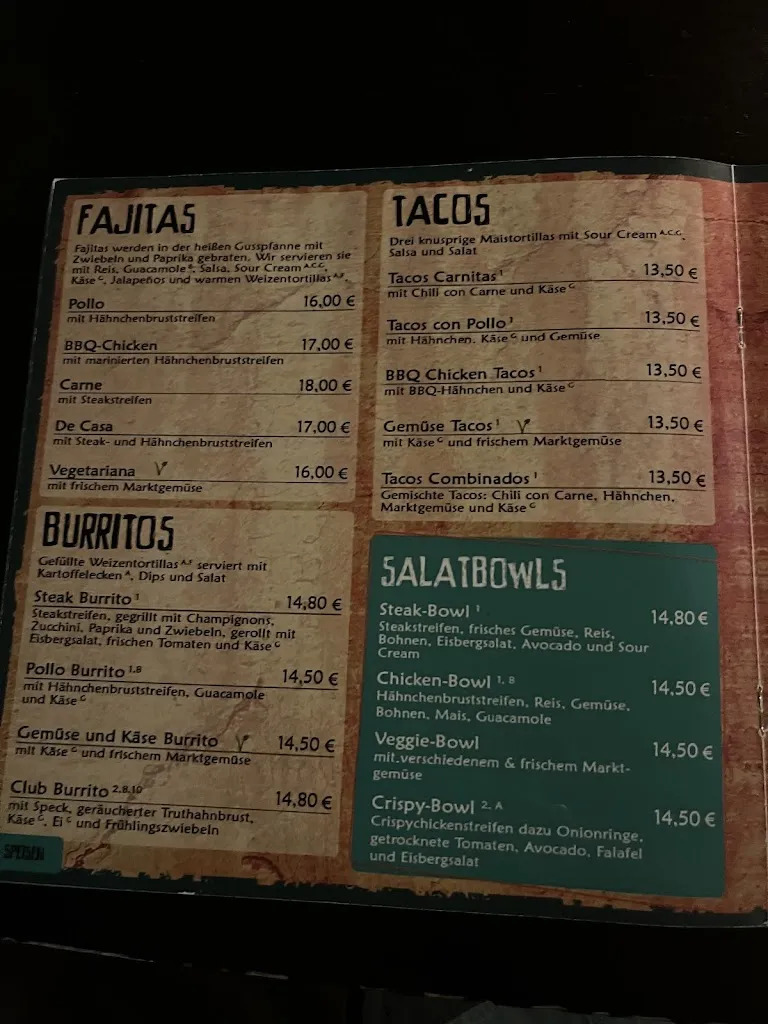 Menu_La Pasión_Erlangen_image_2