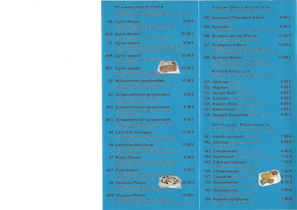 Menu_Olympia Grill_Boizenburg/Elbe_immagine_3