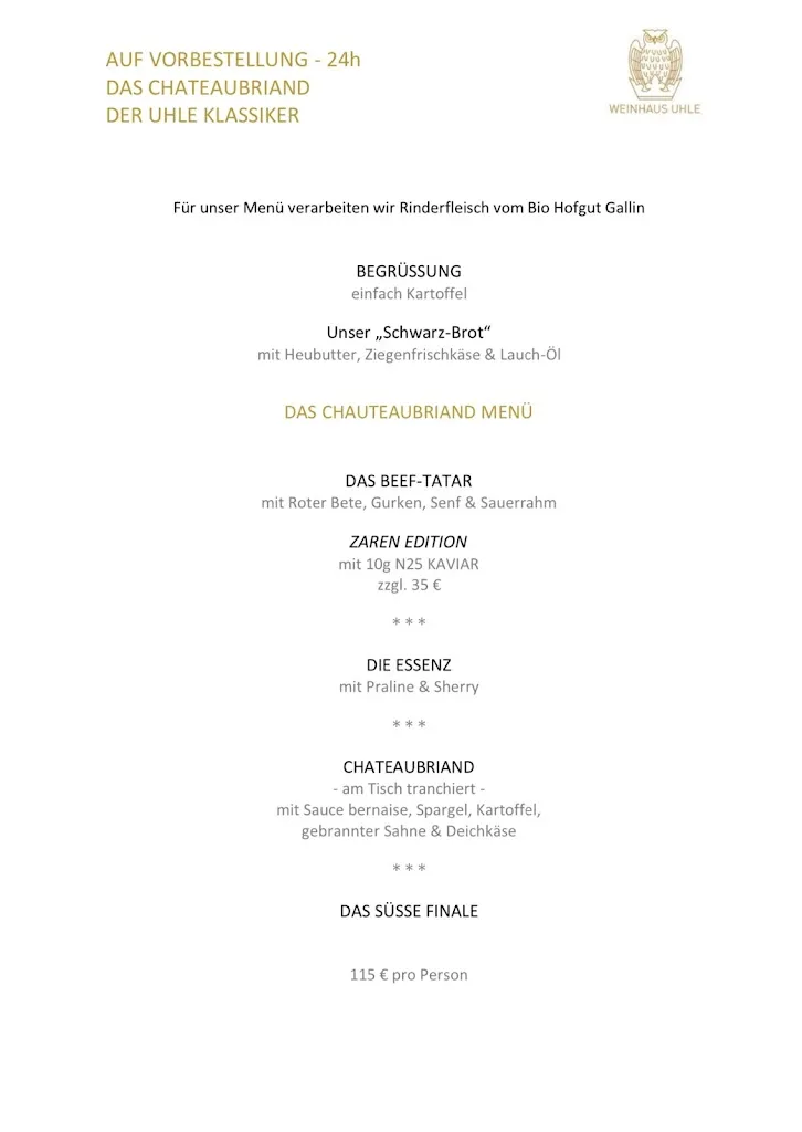 Menü_Gourmetrestaurant „1751“_Schwerin_Bild_2