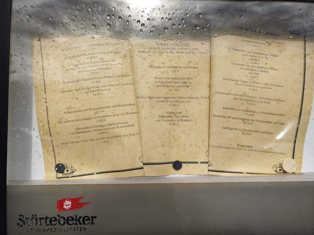 Menu_Gaststätte und Pension «Klabautermann»_Schwerin_image_4
