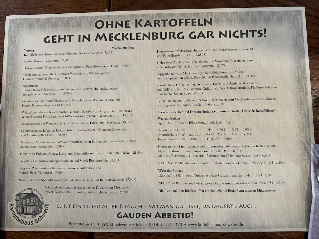 Menu_Kartoffelhaus Nr. 1_Schwerin_image_1