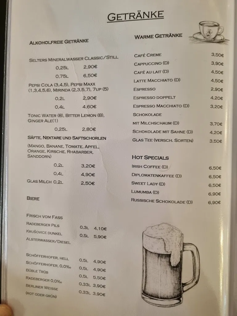 Menu_Restaurant Friedrichs_Schwerin_image_1