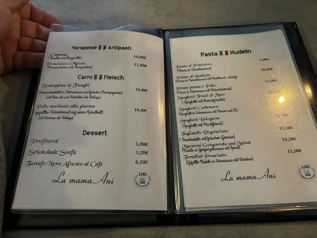 Menu_La mama Ani_Crivitz_image_2