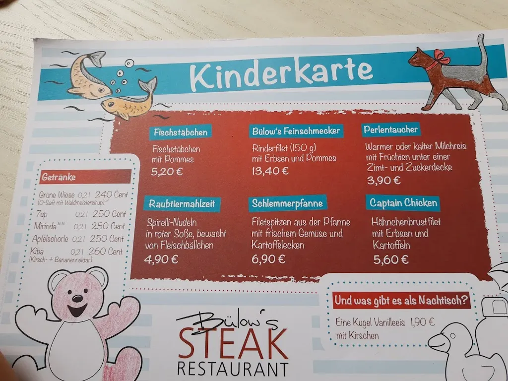 Menü_Bülow's Steakrestaurant_Kühlungsborn_Bild_3