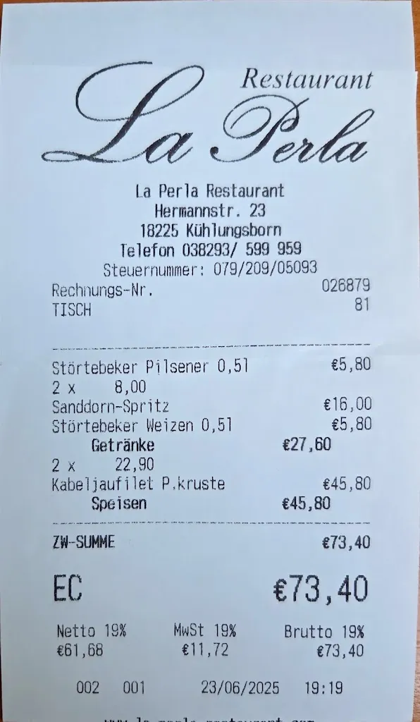 Menu_La Perla Restaurant_Kühlungsborn_image_1