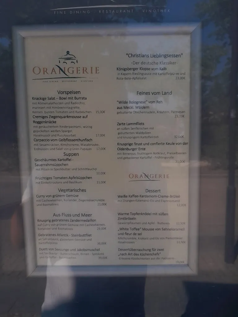 Menu_Fine Dining Restaurant Orangerie | Hotel IV Jahreszeiten Kühlungsborn_Kühlungsborn_image_2