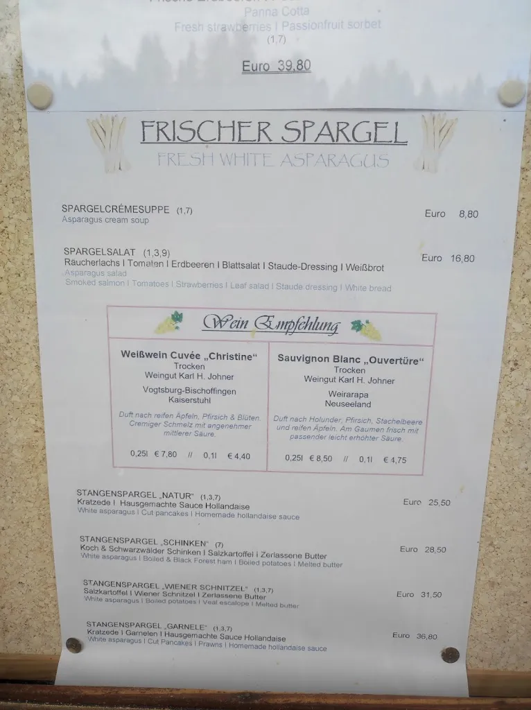 Menu_Gasthaus Staude_Schwarzwald_image_1