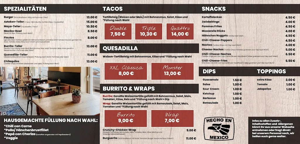Menu_Tacos Inc_Erlangen_image_1