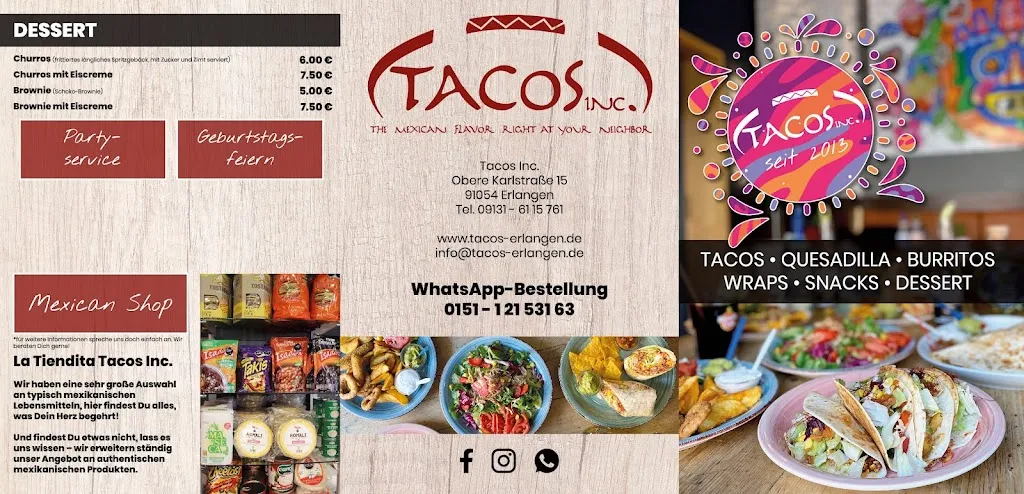 Menu_Tacos Inc_Erlangen_image_4