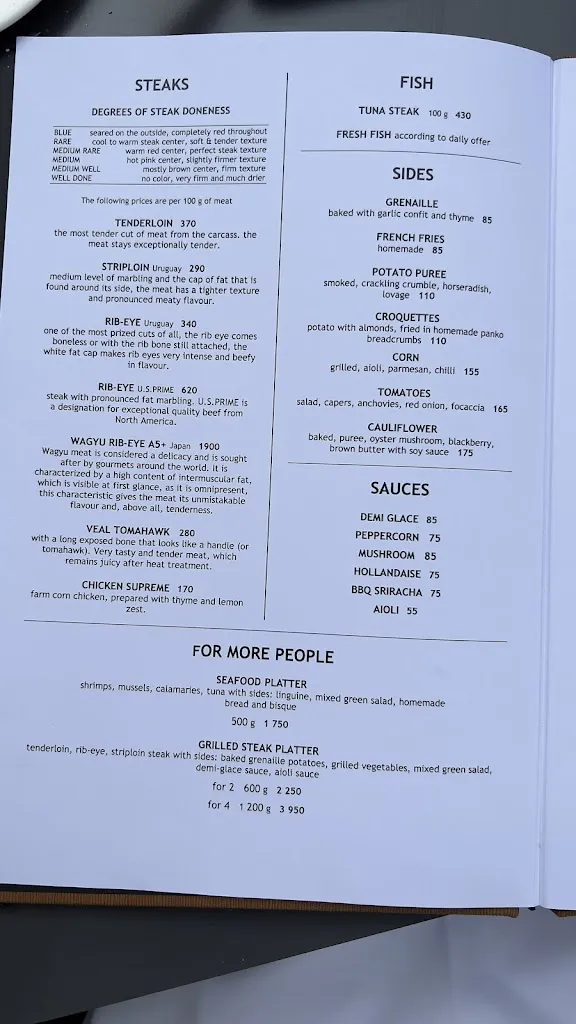 Menu_Pavillon Steak House_Czechia_immagine_2