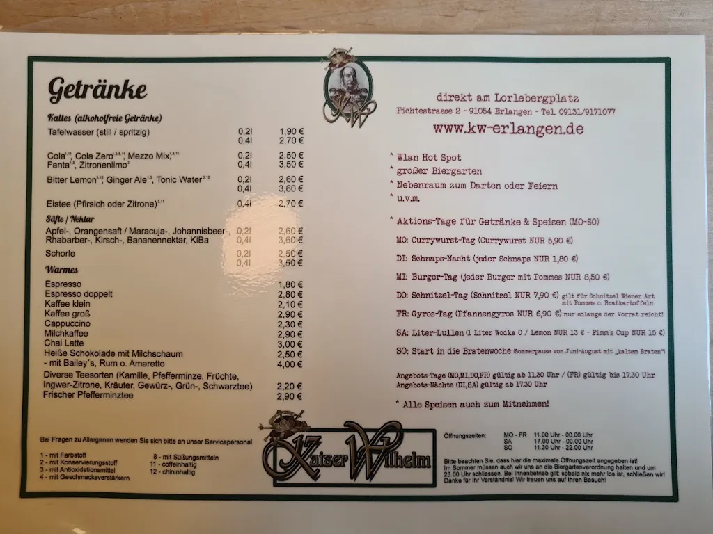 Menu_Kaiser Wilhelm_Erlangen_image_3
