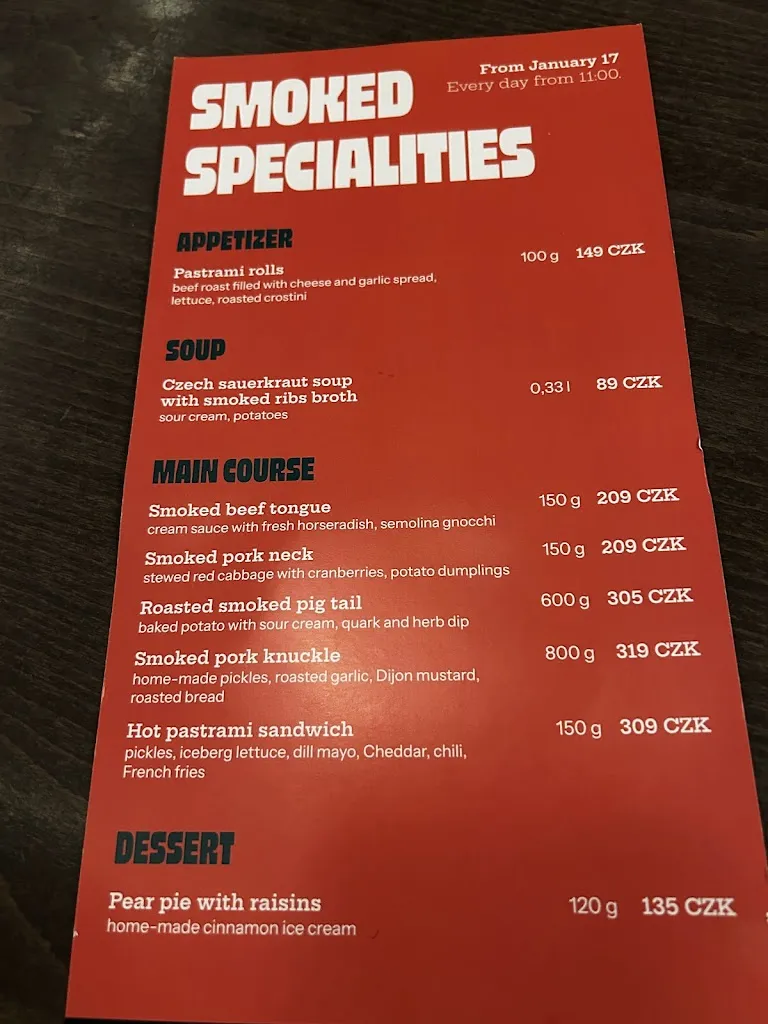 Menu_Pivnice U Čápa_Czechia_immagine_3