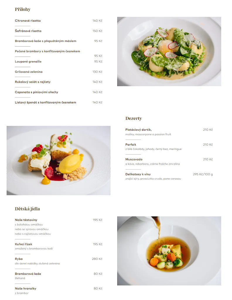 Menu_Vittorio Restaurant_Czechia_image_4