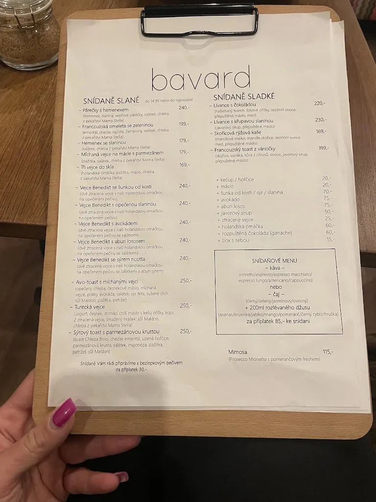 Menu_Bavard cafe_Czechia_image_1