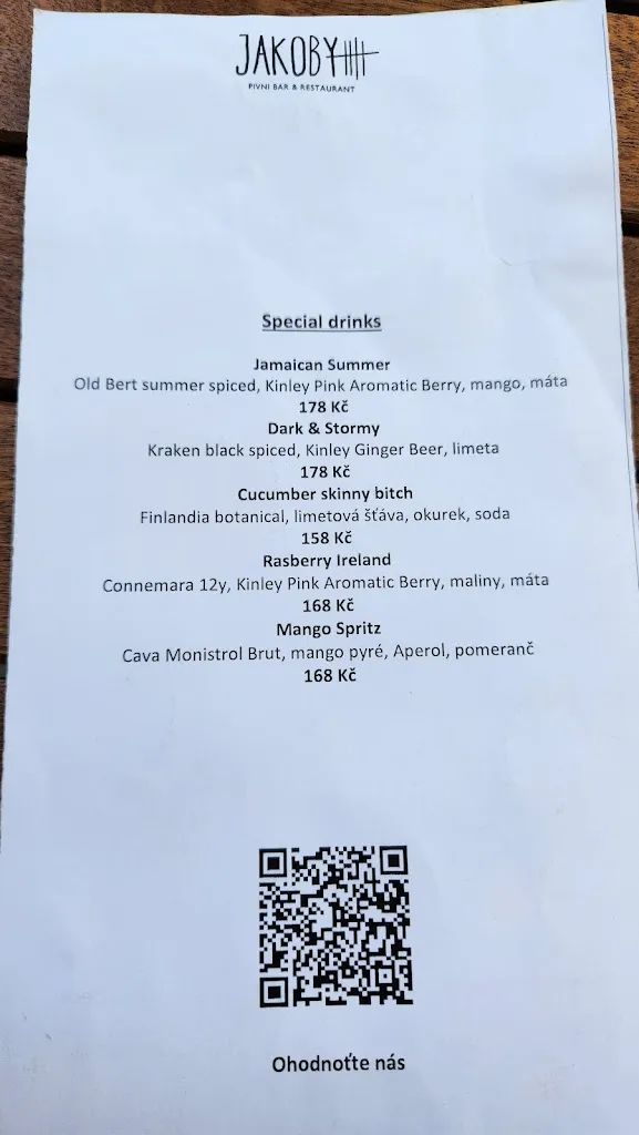 Menu_Restaurace Jakoby_Czechia_image_4