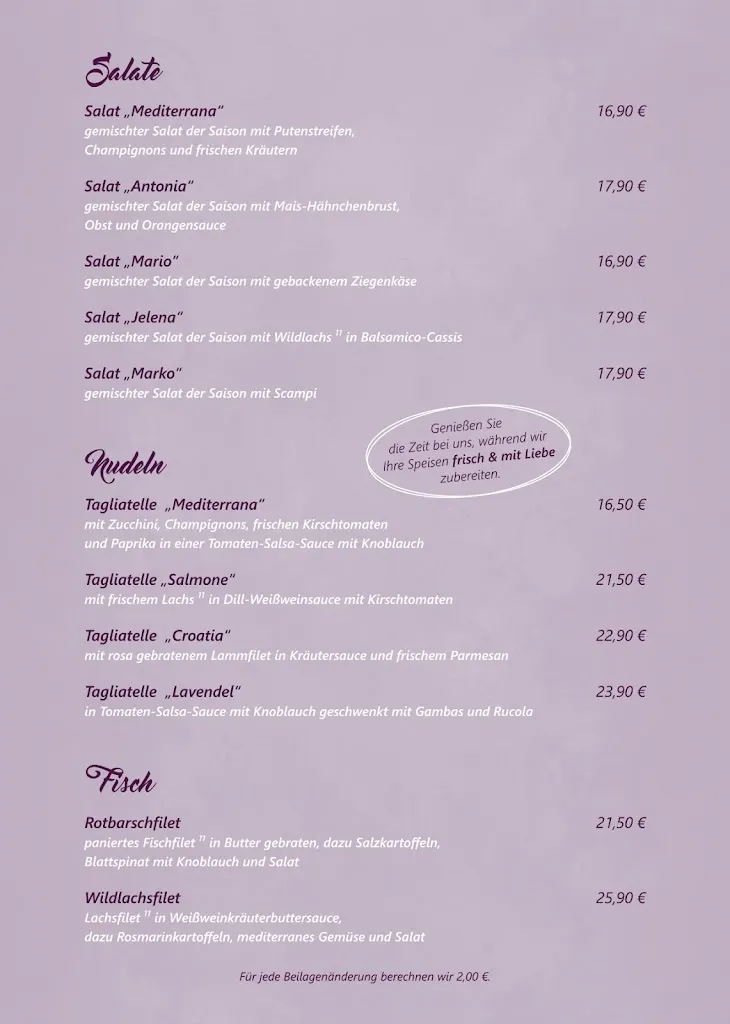 Menu_Restaurant Lavendel_Brühl_immagine_2