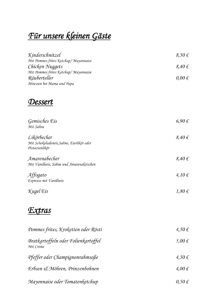 Menu_Gaststätte und Restaurant Haus Kreisch Brühl_Brühl_image_3