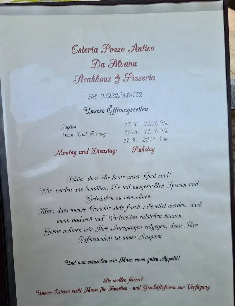 Menu_Osteria Pozzo Antico da Silvana_Brühl_image_1