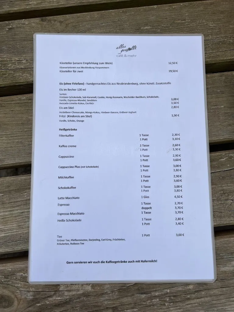 Menu_alles gewollt - café & mehr_Dassow_immagine_3