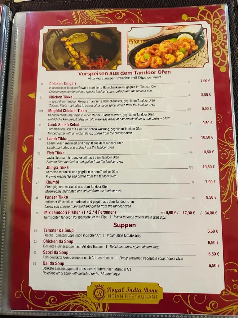 Menu_Royal India Bonn Restaurant_Bonn_immagine_2