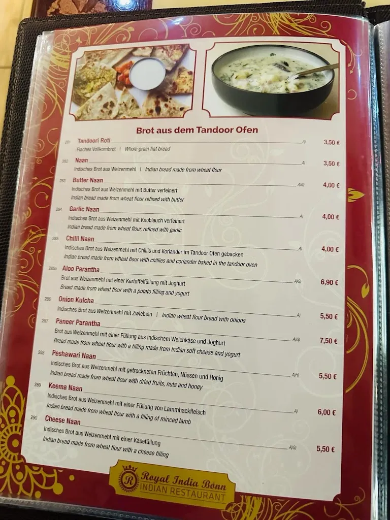 Menu_Royal India Bonn Restaurant_Bonn_immagine_4