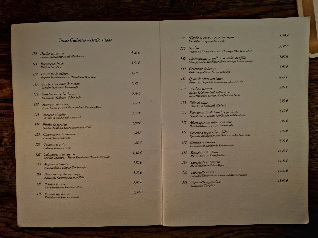 Menu_Sa Finca Tapa-Bar_Bonn_image_2