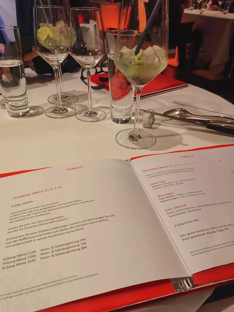 Menü_YUNICO - Japanese Fine Dining_Bonn_Bild_1