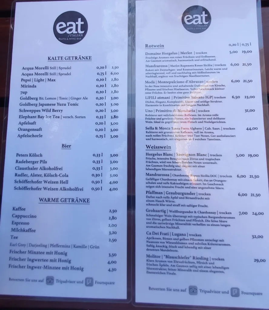 Menu_eat/ITALIAN PASTA & WINE BAR_Bonn_image_3
