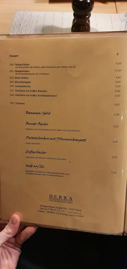 Menu_Restaurant Dalmatien_Bonn_immagine_4