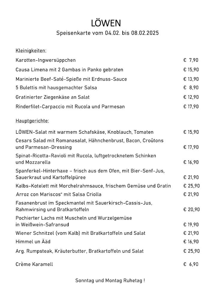 Menu_Restaurant Löwen_Bonn_image_1