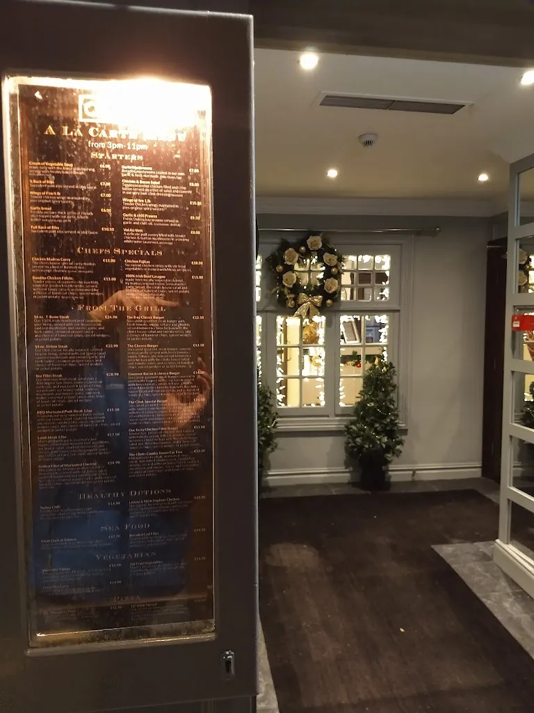 Menu_The Clink_Ireland_immagine_2