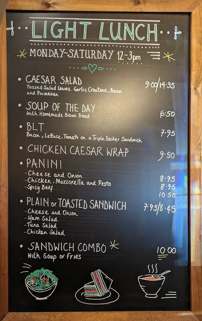 Menu_Reddys of Carlow_Ireland_image_1