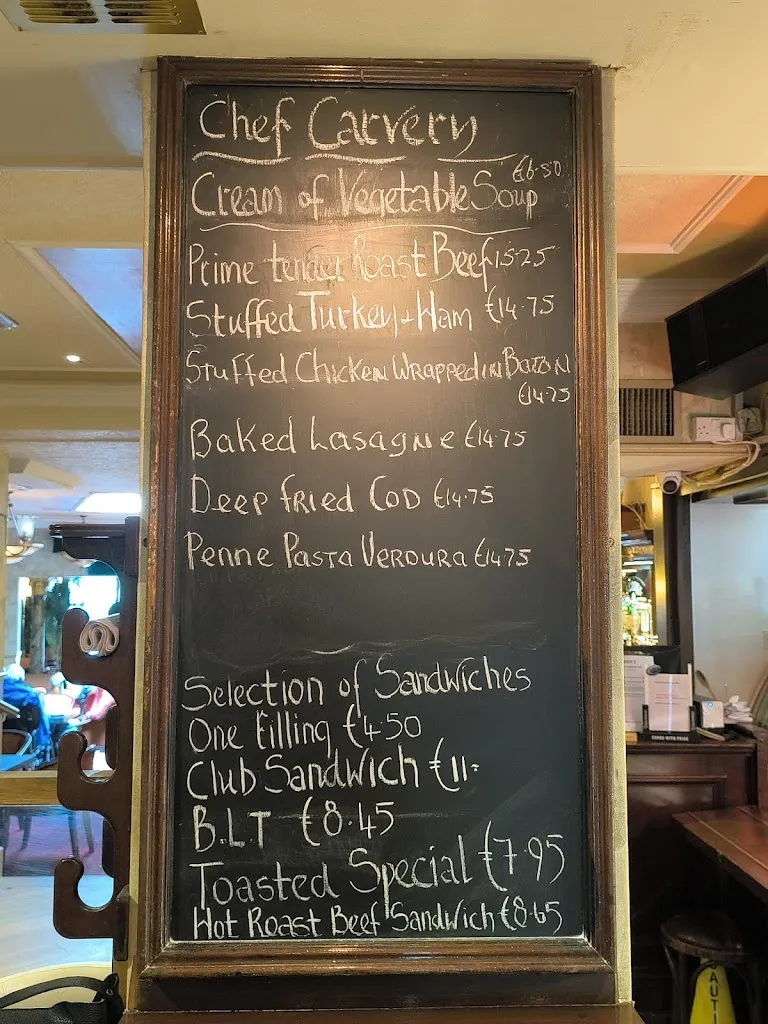 Menu_Reddys of Carlow_Ireland_image_3