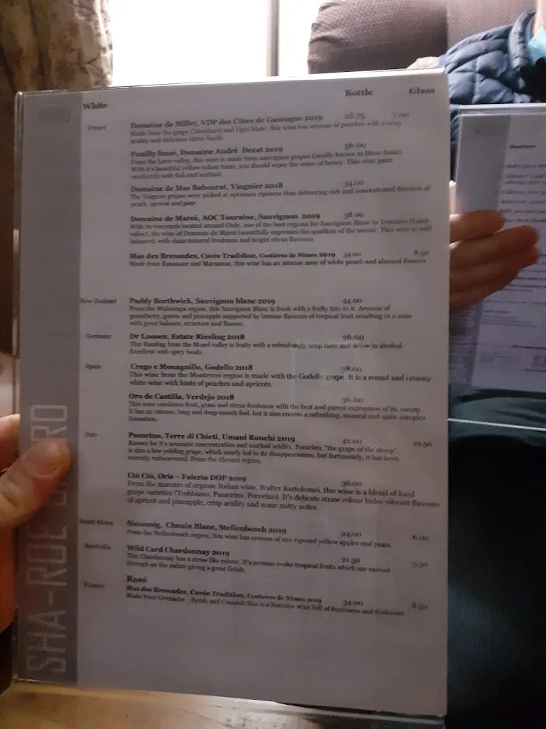 Menu_Sha-Roe Bistro_Ireland_immagine_3